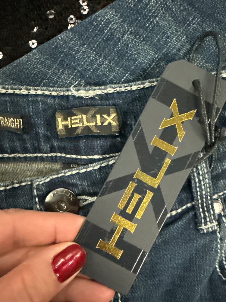 HELIX LOOSE STRAIGHT JEAN (org$50)