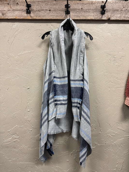 NWOT BLANKET VEST