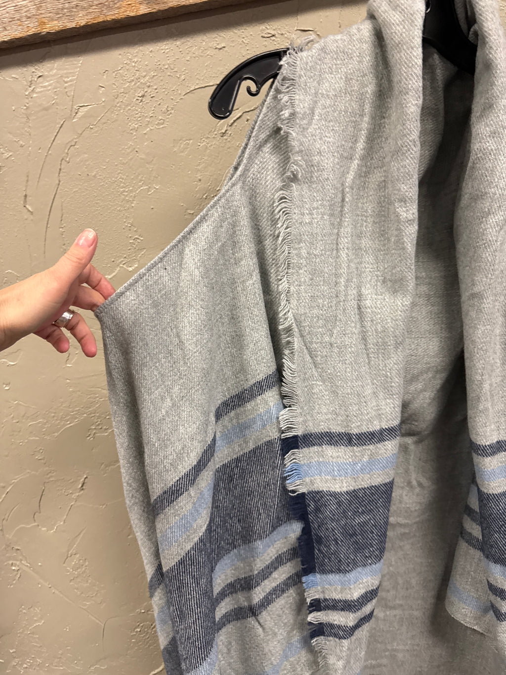 NWOT BLANKET VEST