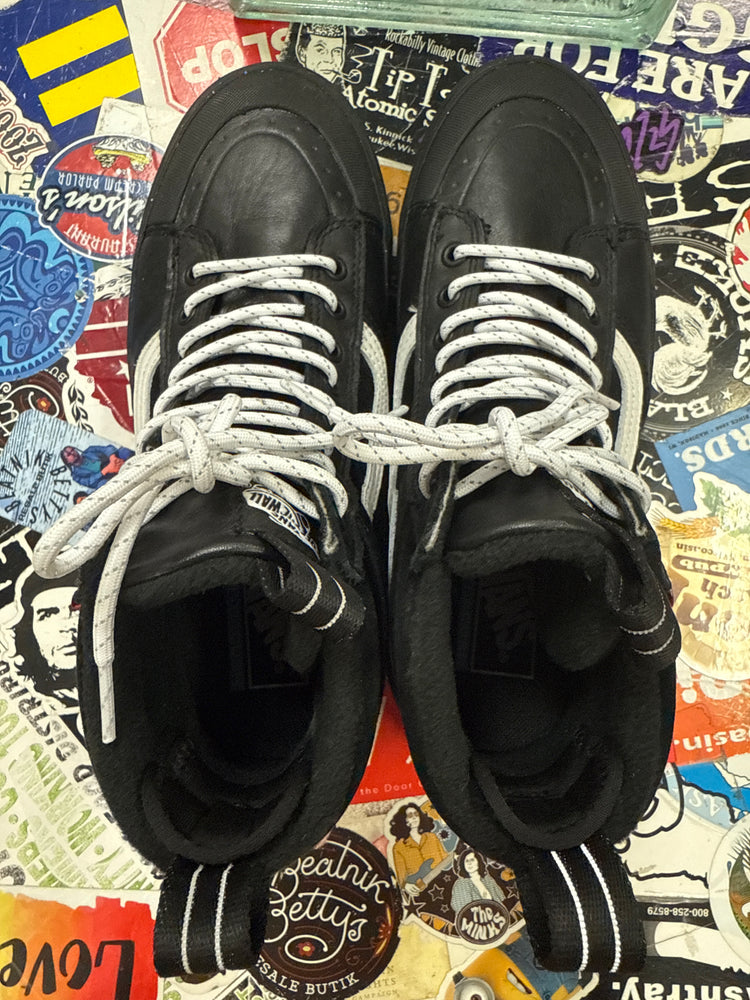 VANS GLITTER & SUEDE HI-TOPS (org$180)