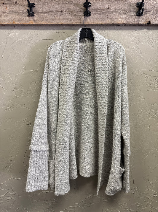 OPEN CARDIGAN WITH POCKETS