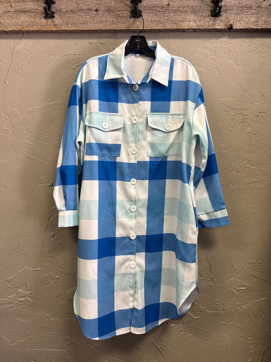NWOT SHIRTDRESS/DUSTER