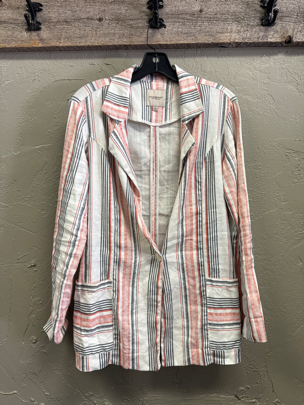 LIVERPOOL LINEN BLEND BLAZER (org$119)