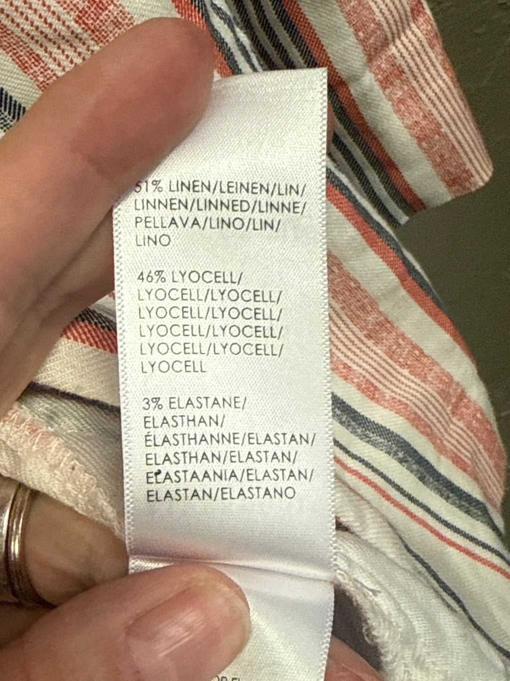 LIVERPOOL LINEN BLEND BLAZER (org$119)