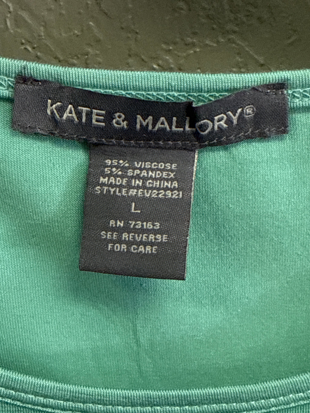 NWOT KATE & MALLORY HI-LO BLOUSE