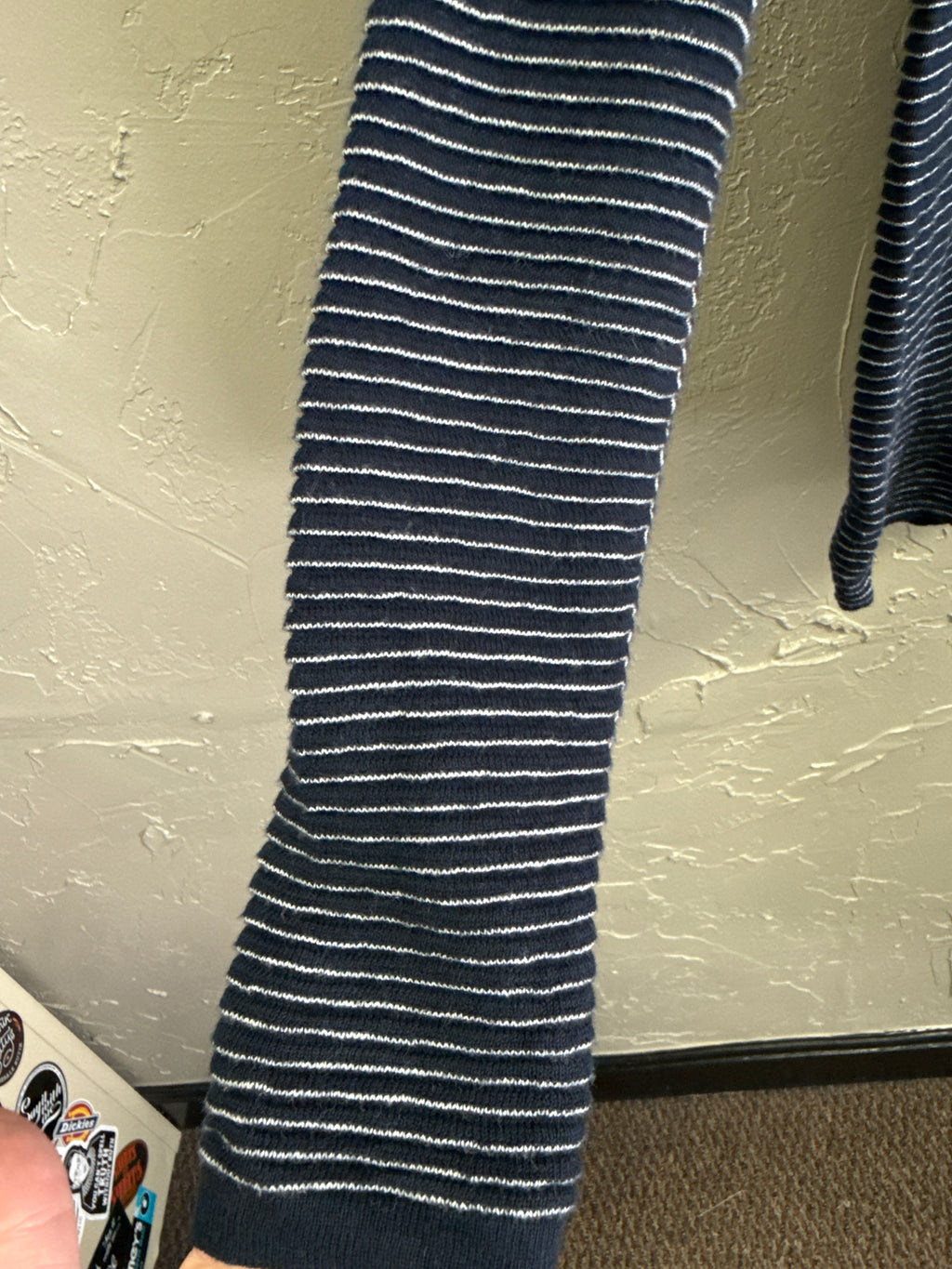 NWT YEST STRIPED PULLOVER (org$74)