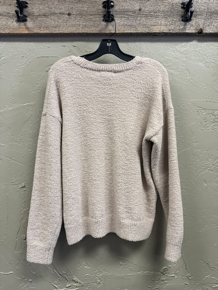 CUPCAKES & CASHMERE FLEECE CREW NECK