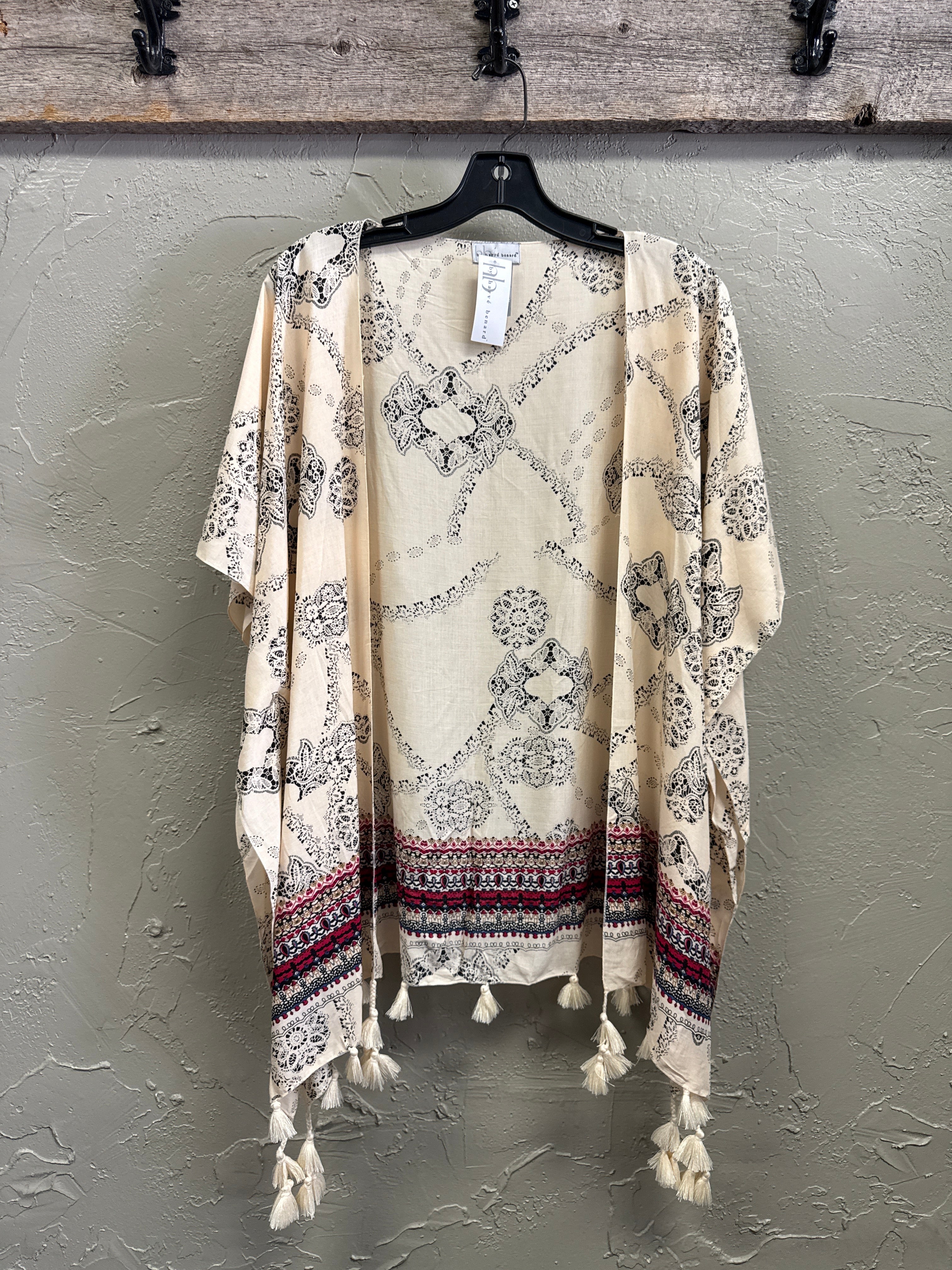 NWT HARVE BENARD KIMONO COVER