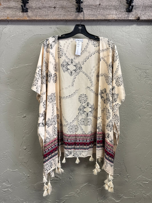 NWT HARVE BENARD KIMONO COVER