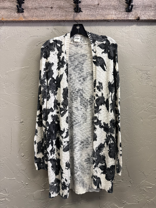 TOKYO DARLING FLORAL OPEN CARDI