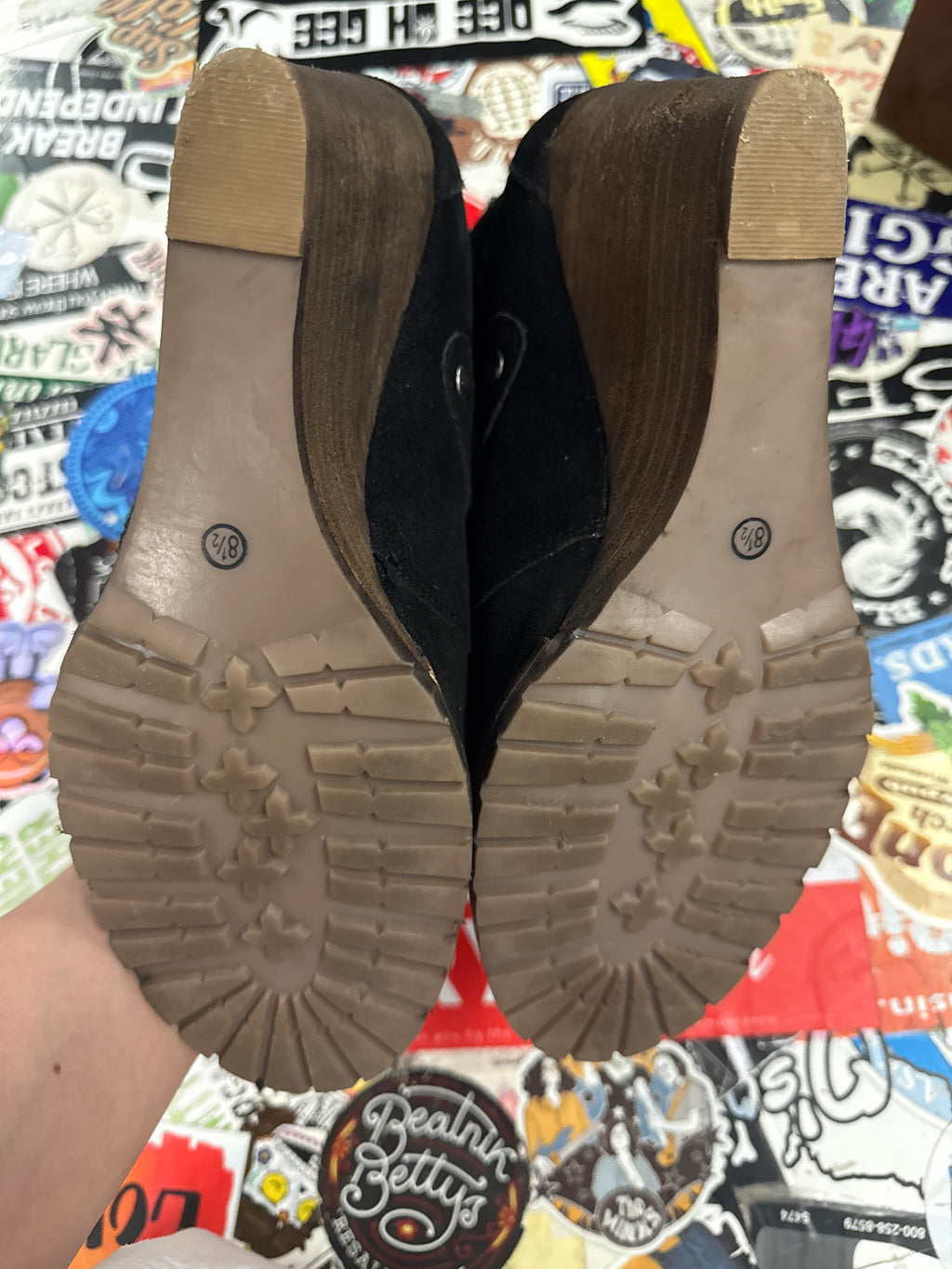 NWOT DibaTrue Wedge Bootie (org$159)