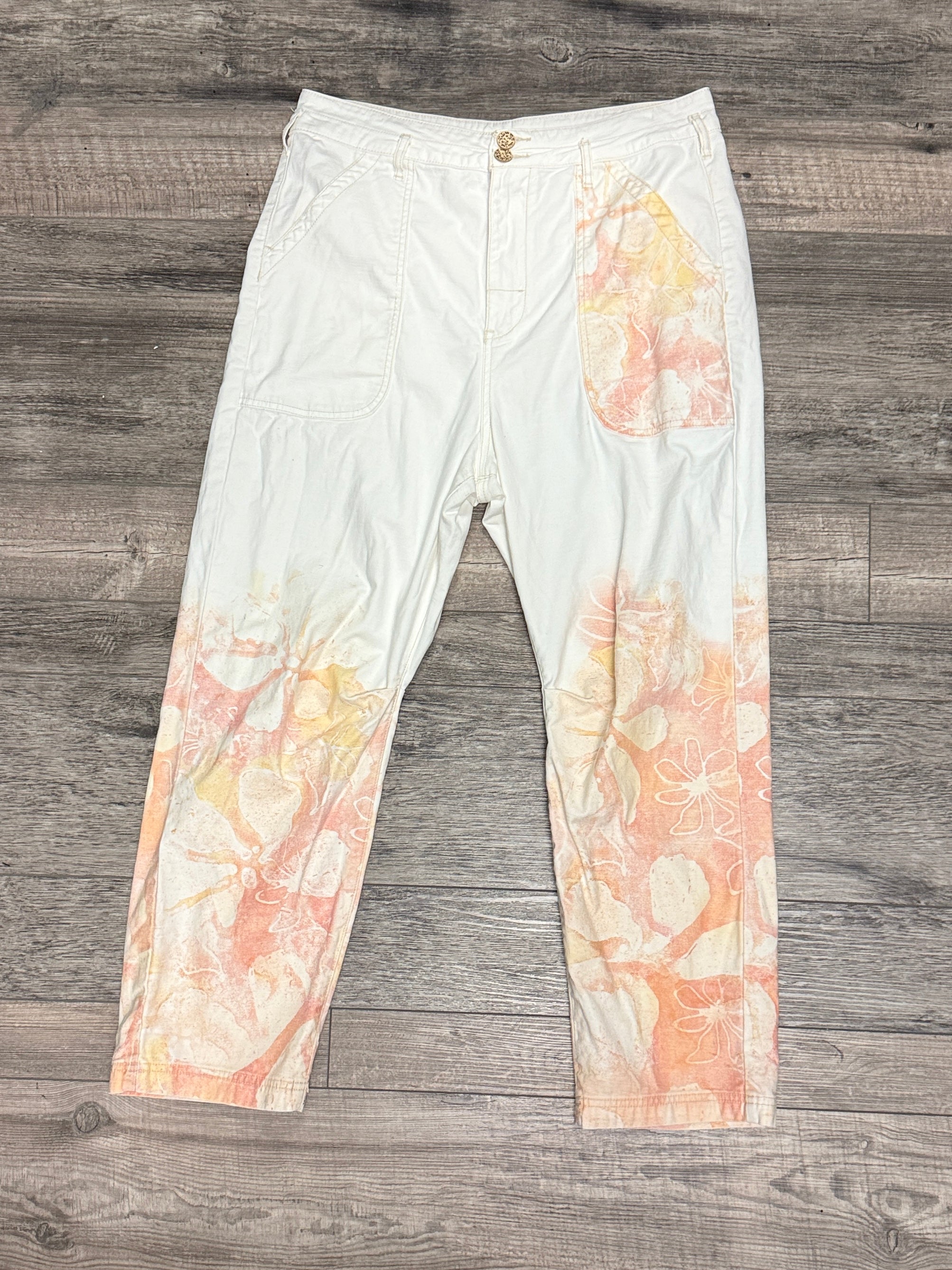 Pilcro Knee-Tuck Pant (org$128)