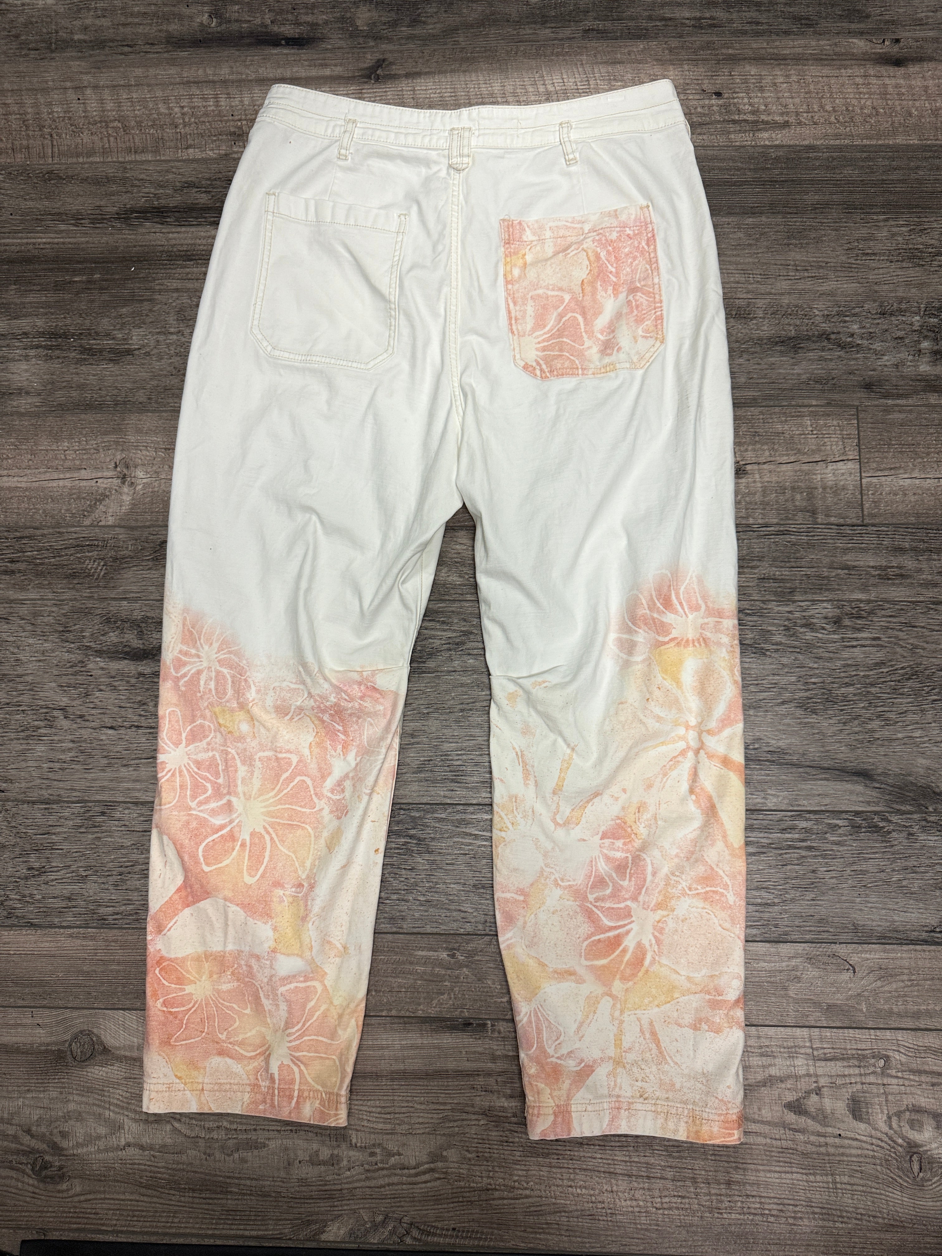 Pilcro Knee-Tuck Pant (org$128)