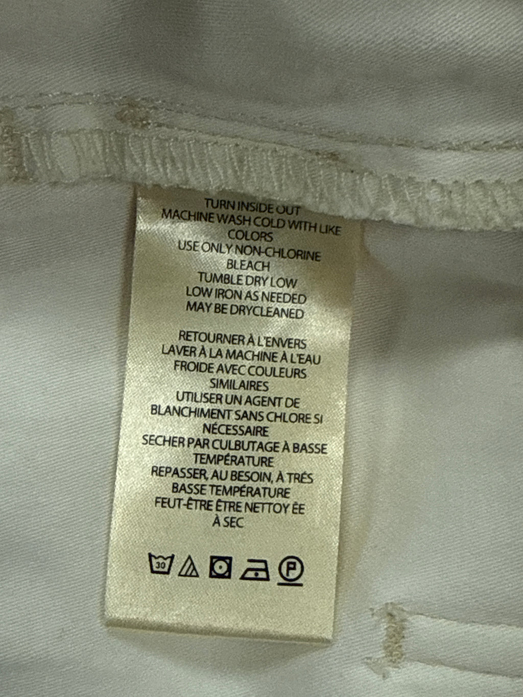 Pilcro Knee-Tuck Pant (org$128)