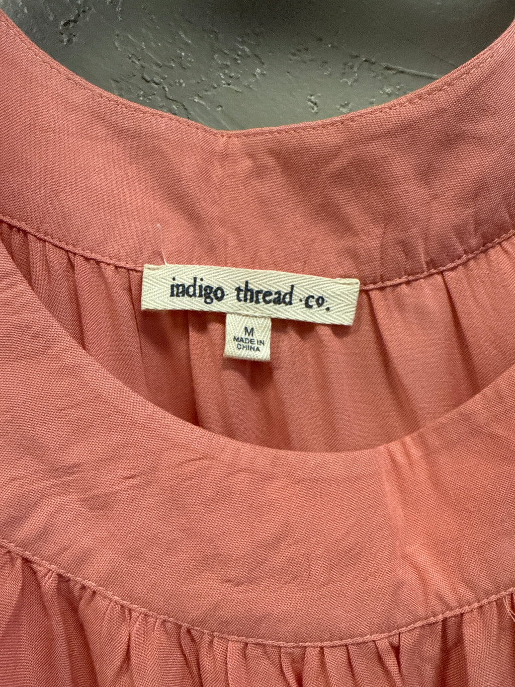 NWOT Indigo Thread Asym Hem Tunic