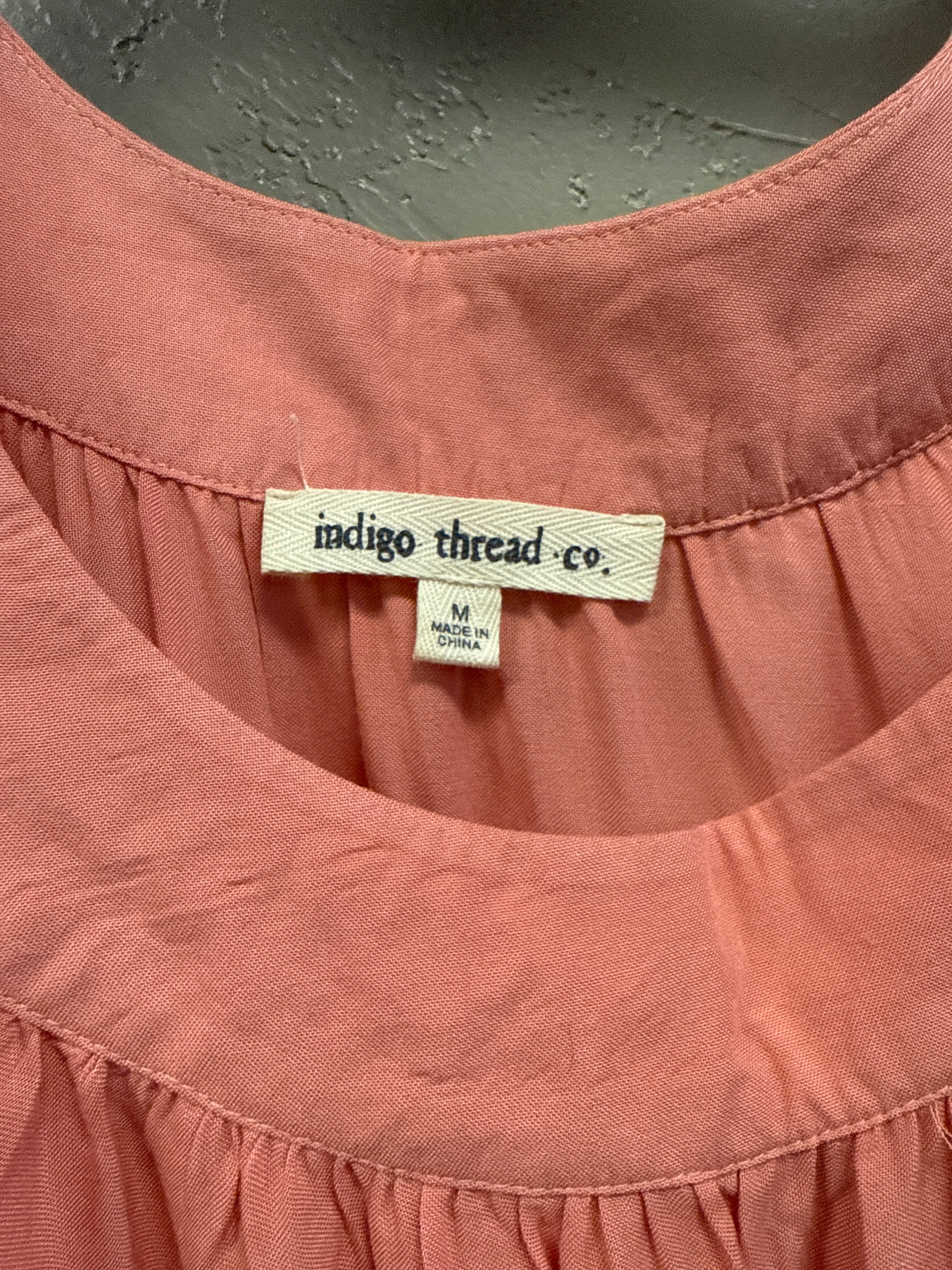 NWOT Indigo Thread Asym Hem Tunic