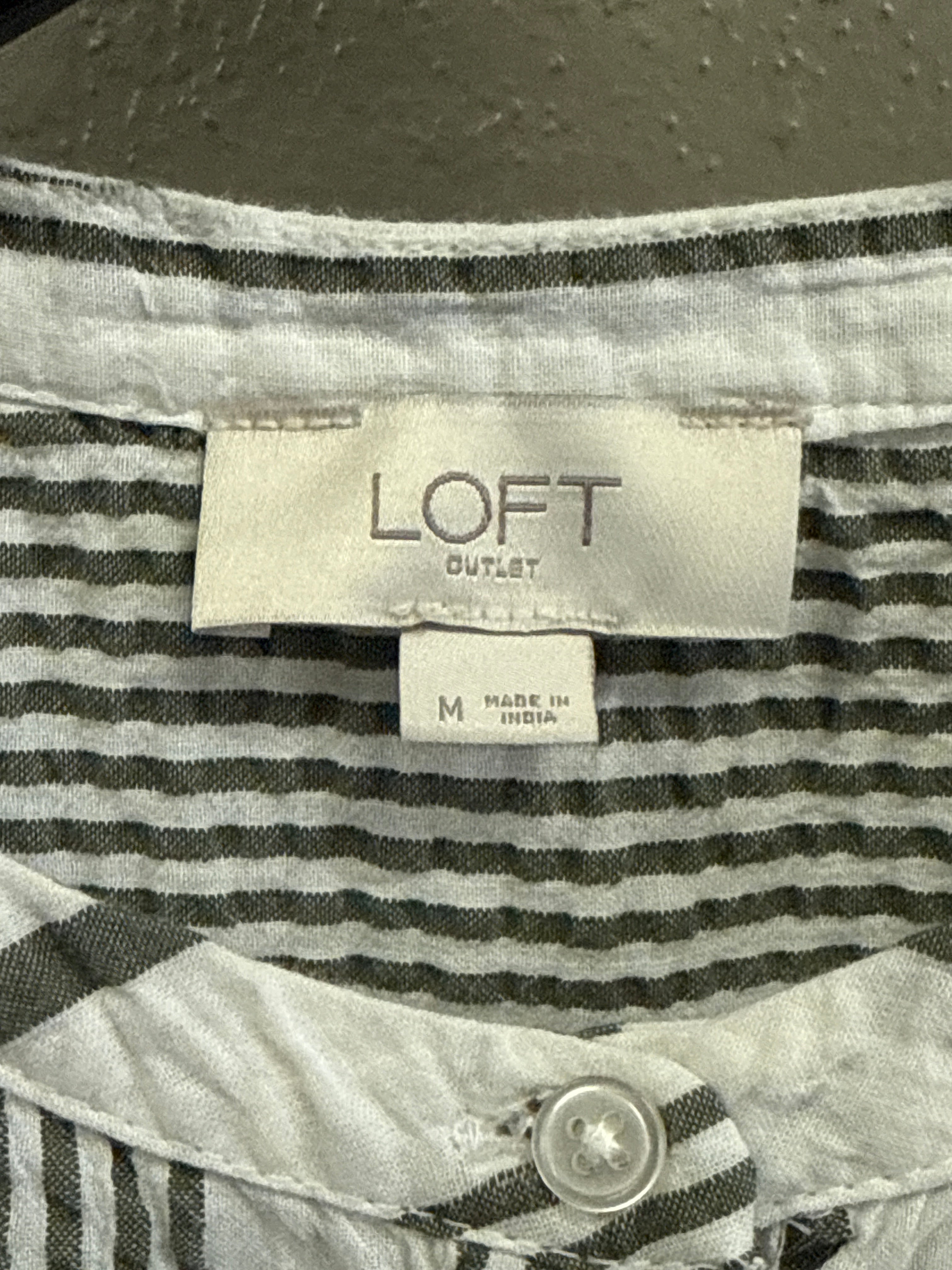 LOFT LONG SLEEVE BLOUSE