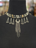 REPLICA BEDOUIN KIRDAN CHANDELIER CHOKER NECKLACE