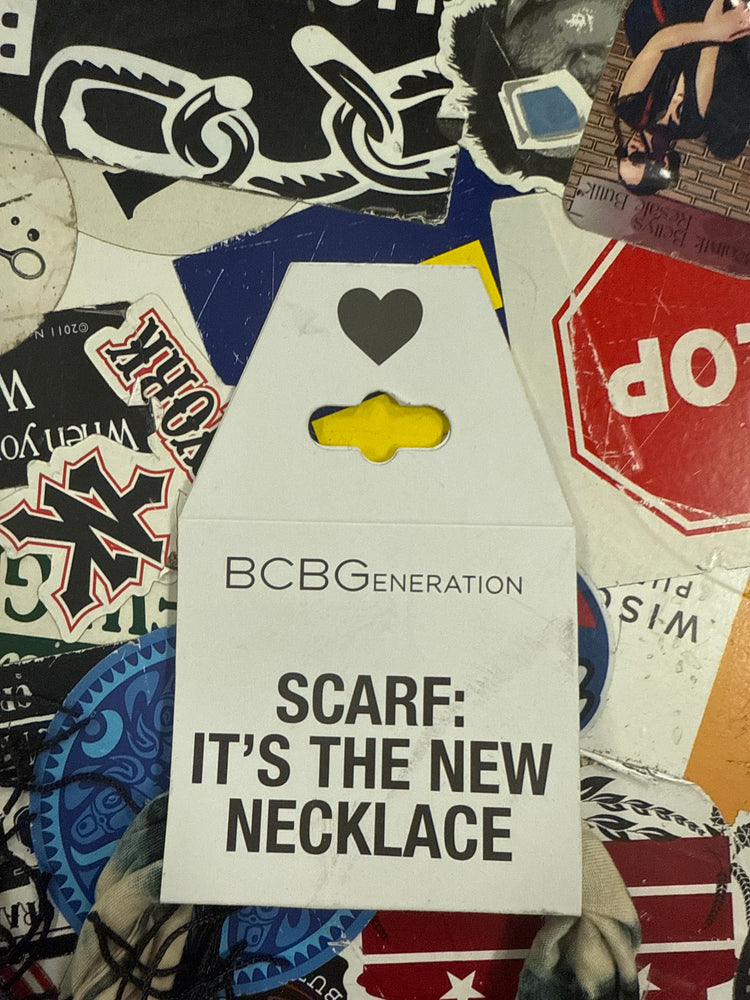 NWT BCBG STUDDED SCARF