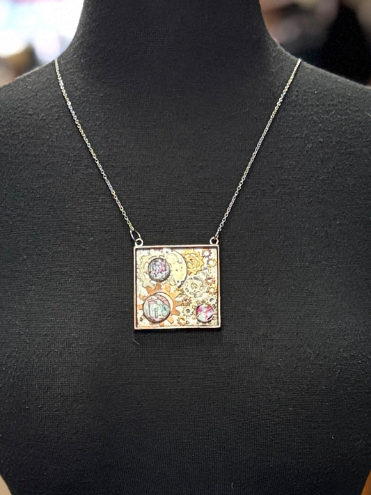 HANDMADE GEAR NECKLACE