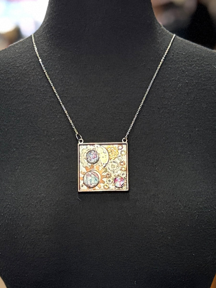 HANDMADE GEAR NECKLACE