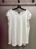NWT FLUTTER SLEEVE TOP