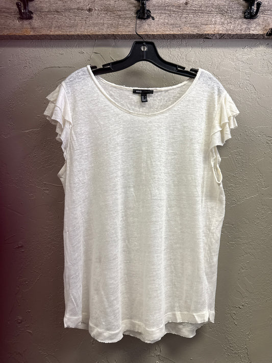 NWT FLUTTER SLEEVE TOP