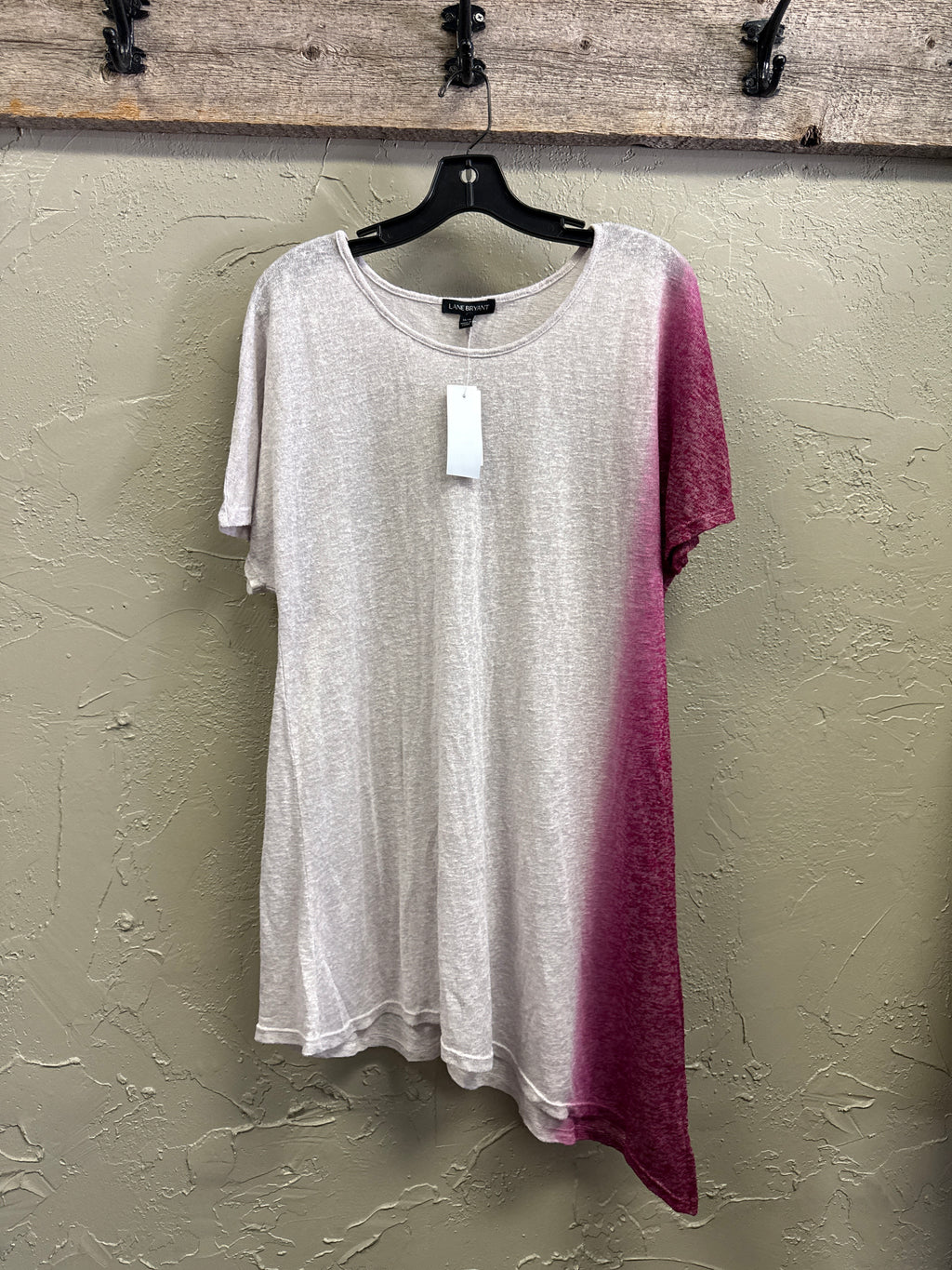 NWT Lane Bryant Asym Tunics (org$40)