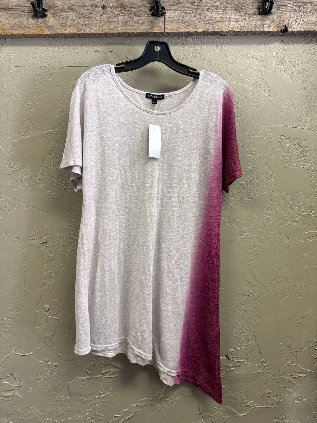 NWT Lane Bryant Asym Tunics (org$40)