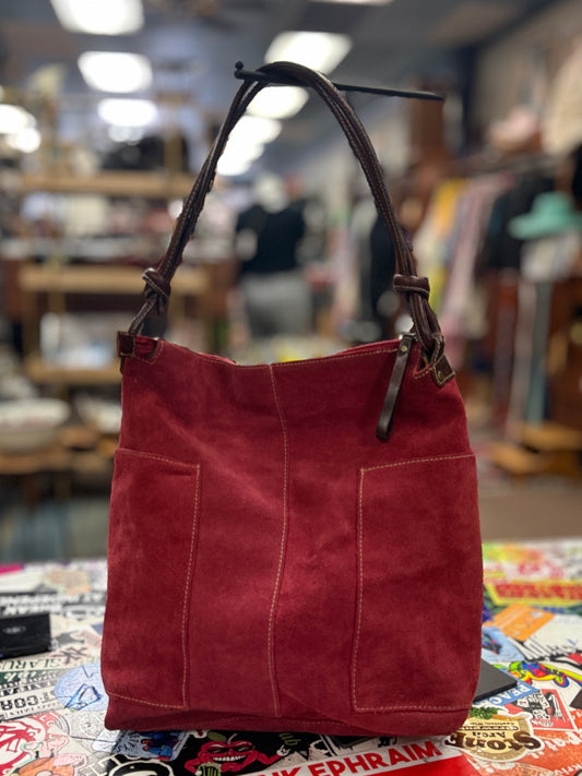 ELLINGTON SUEDE TOTE (org$295)