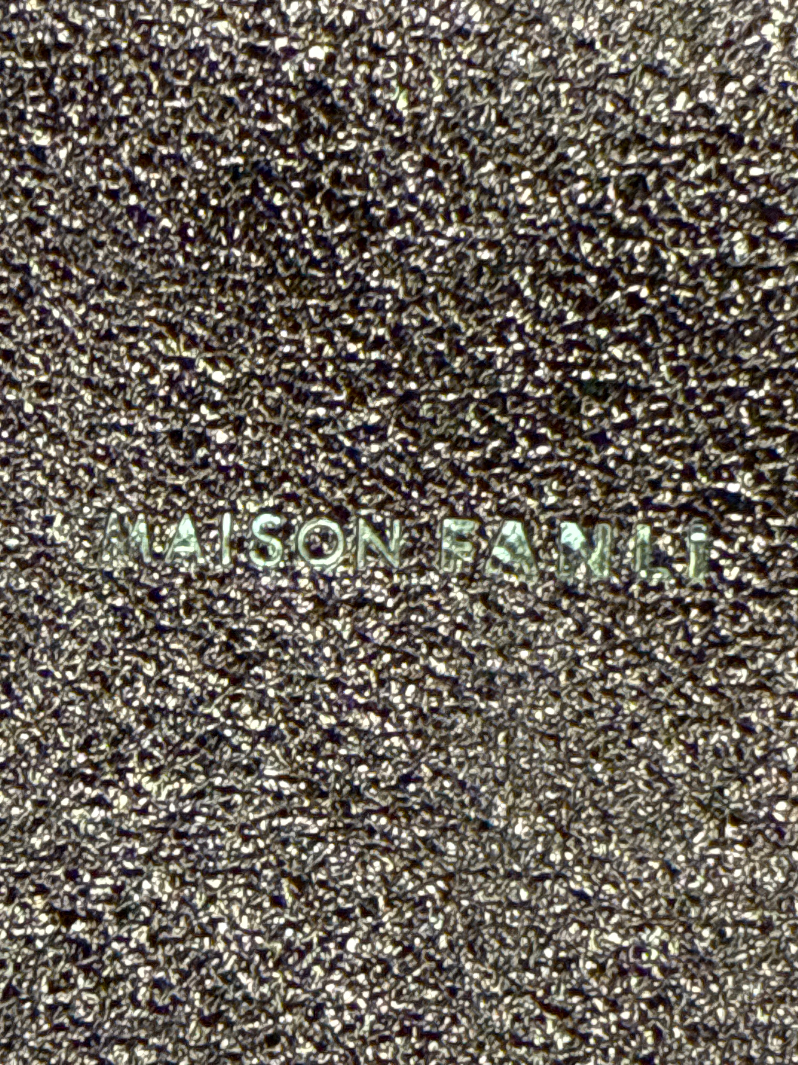 MAISON FANLI METALLIC LEATHER TOTE (org$105)