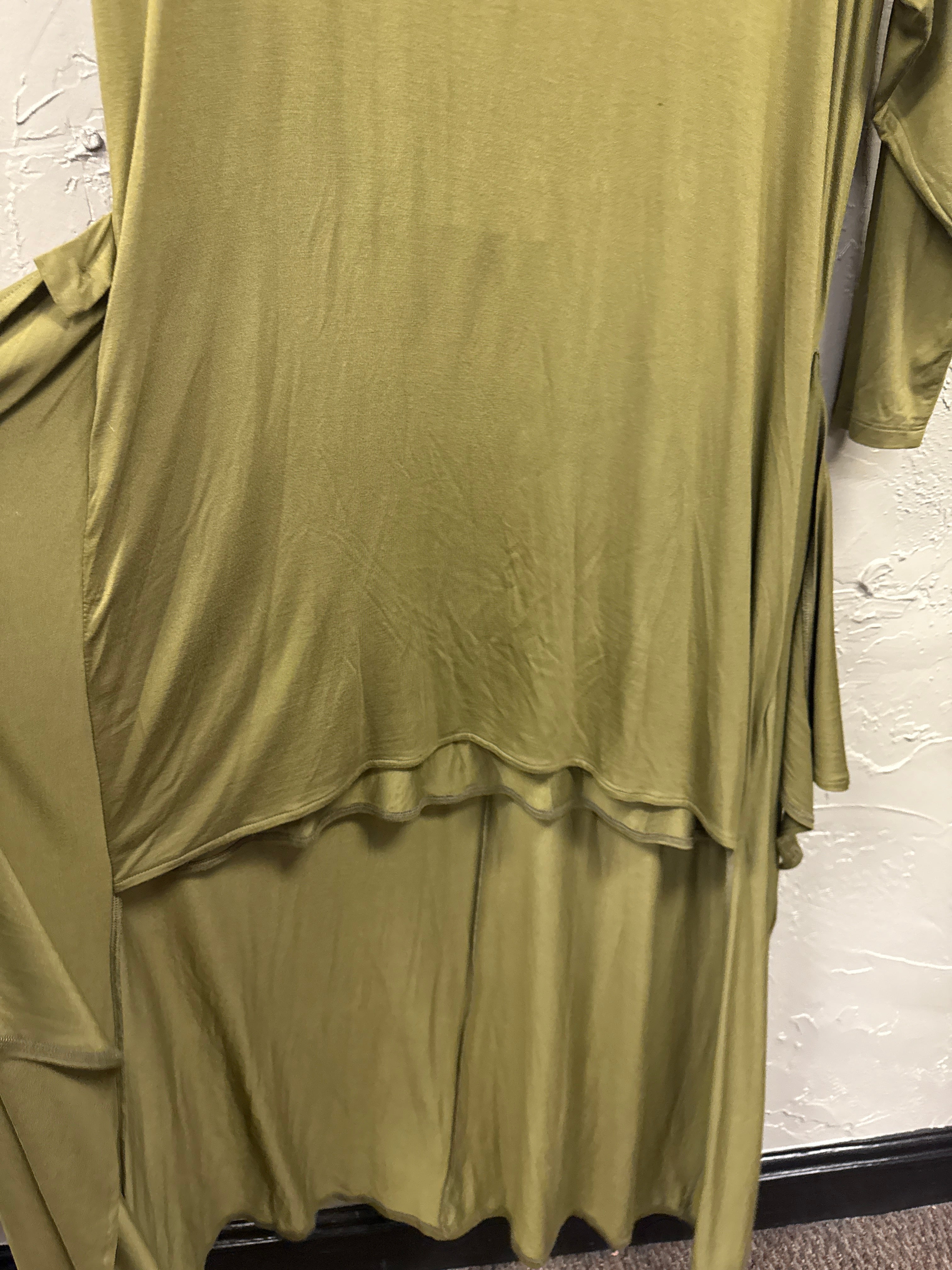 FREE PEOPLE LONG SLEEVE WRAP DRESS (org$168)