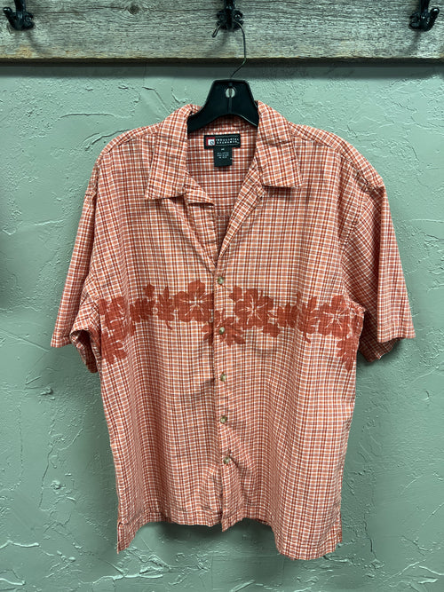 *INDUSTRIAL EXCHANGE HAWAIIAN SHIRT