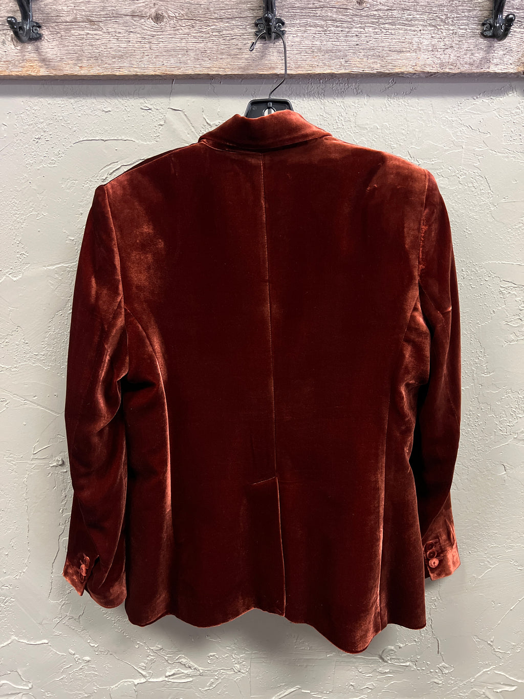 MNG VELVET SUIT BLAZER (org$220)