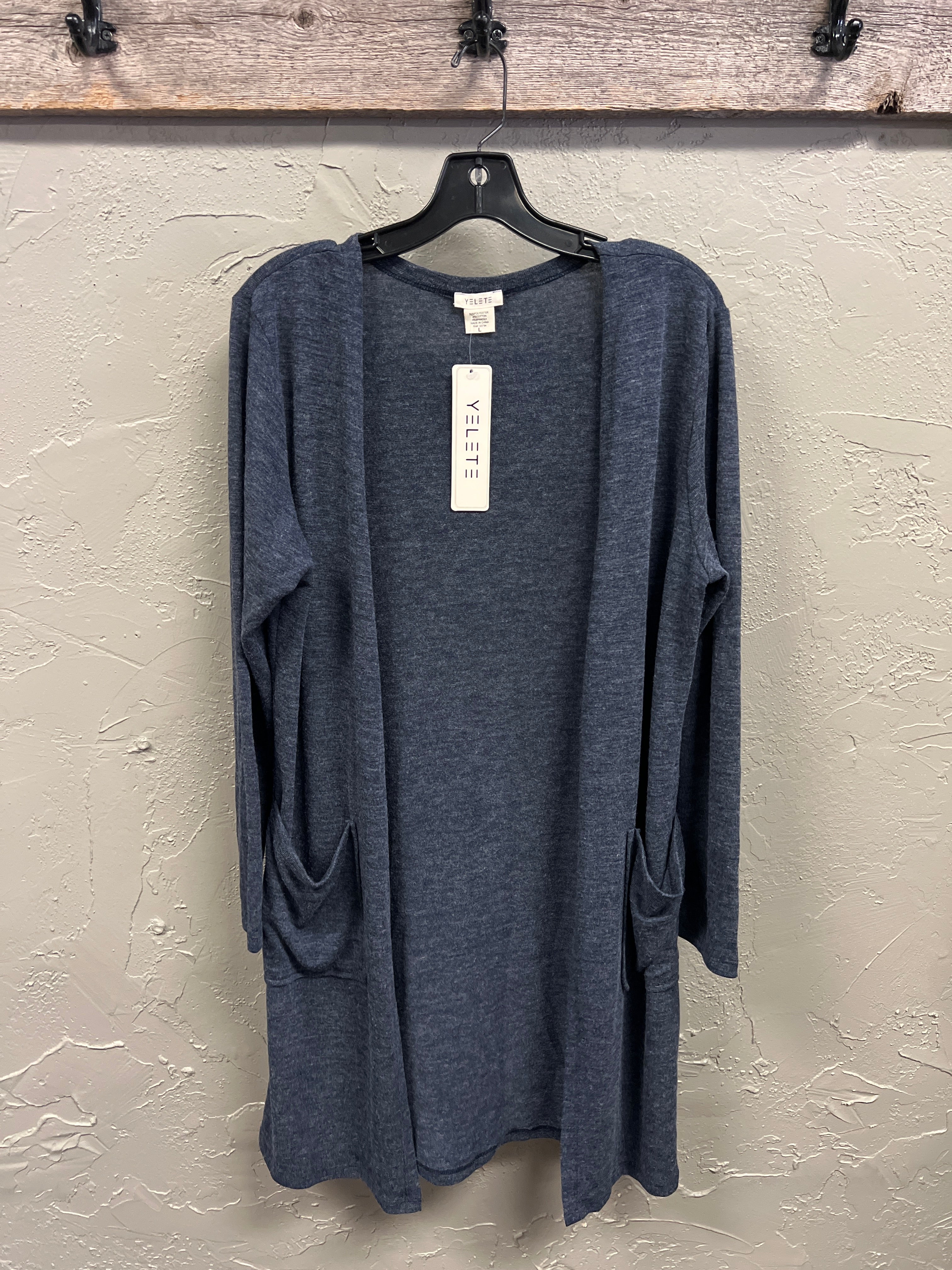 NWT YELETE OPEN CARDIGAN