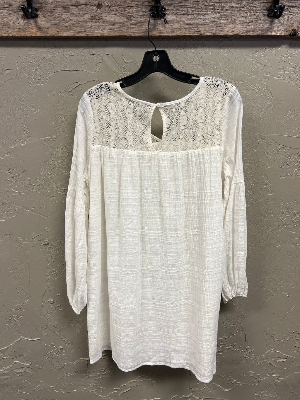 NWT VANILLA BAY COTTON GAUZE MINI DRESS