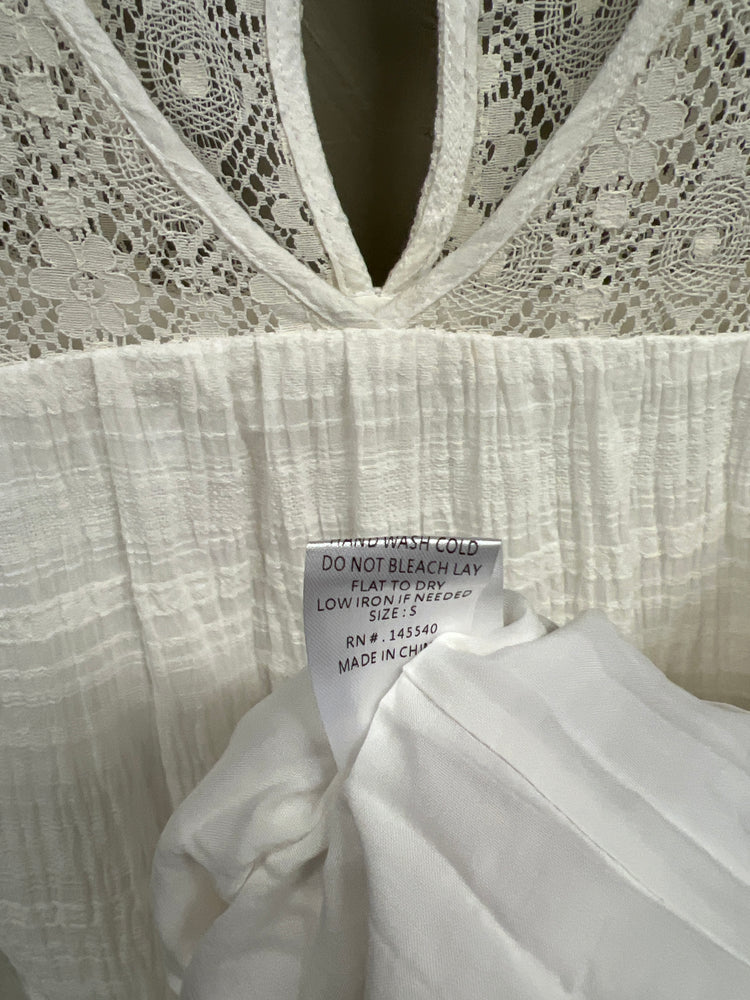 NWT VANILLA BAY COTTON GAUZE MINI DRESS