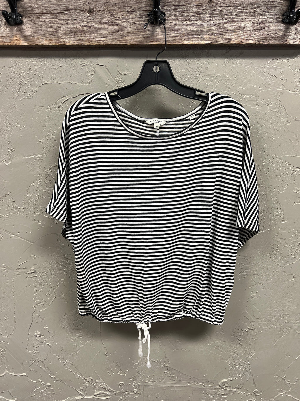 Max Studio Striped Top (org$98)