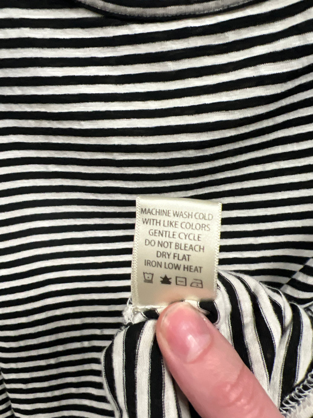 Max Studio Striped Top (org$98)