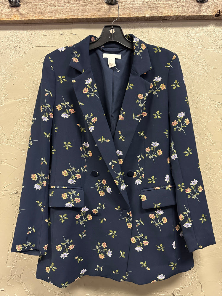 H&M LIMITED EDITION FLORAL PRINT BLAZER