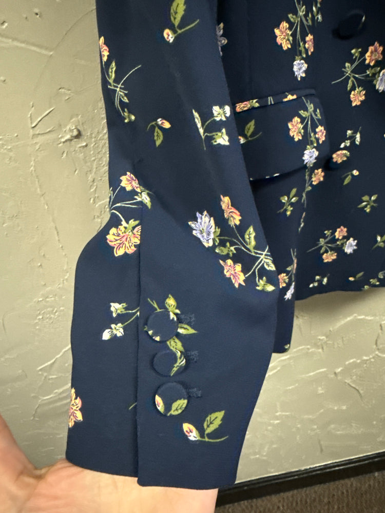 H&M LIMITED EDITION FLORAL PRINT BLAZER