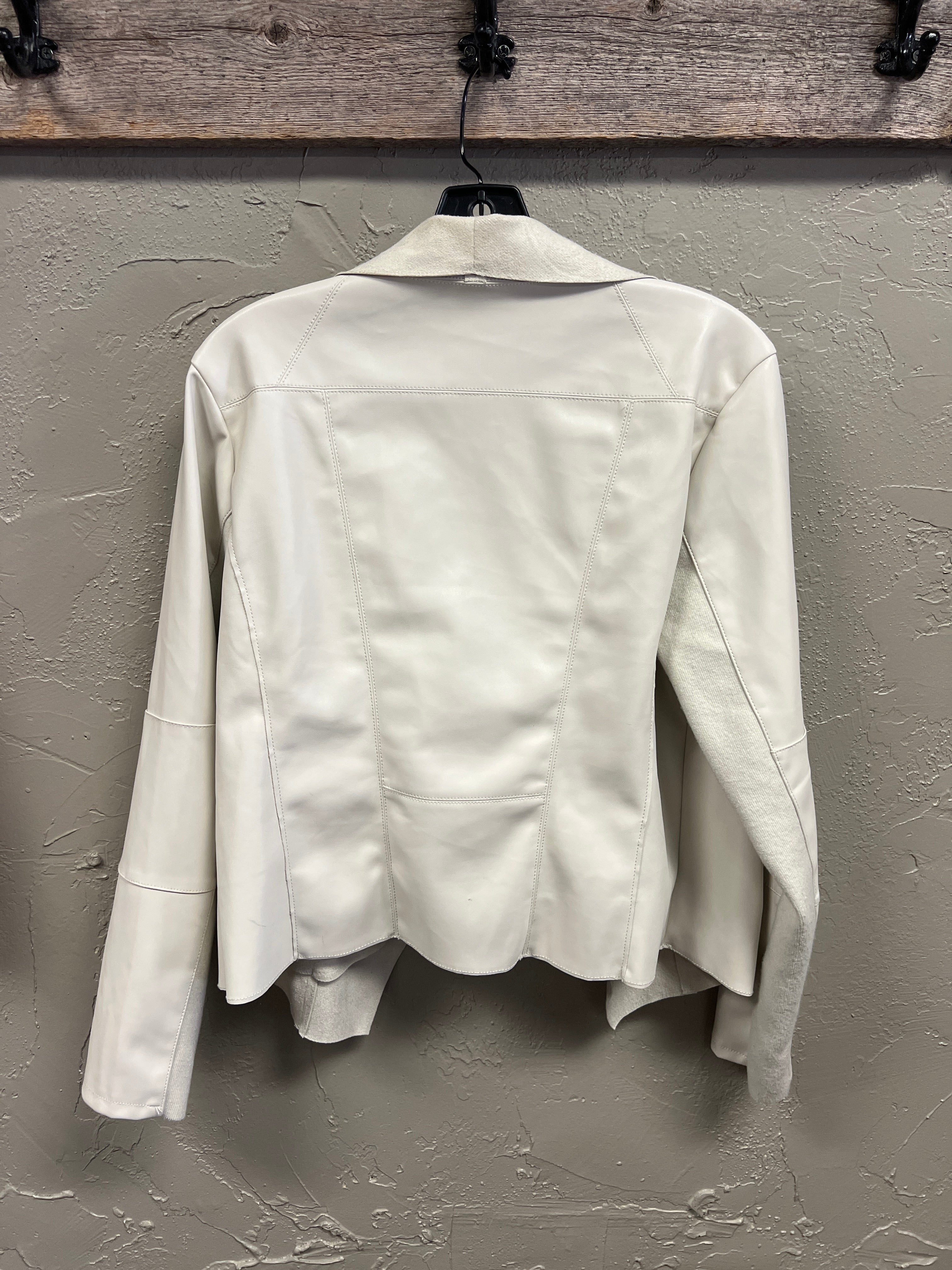 BAGATELLE FAUX LEATHER JACKET (org$98)