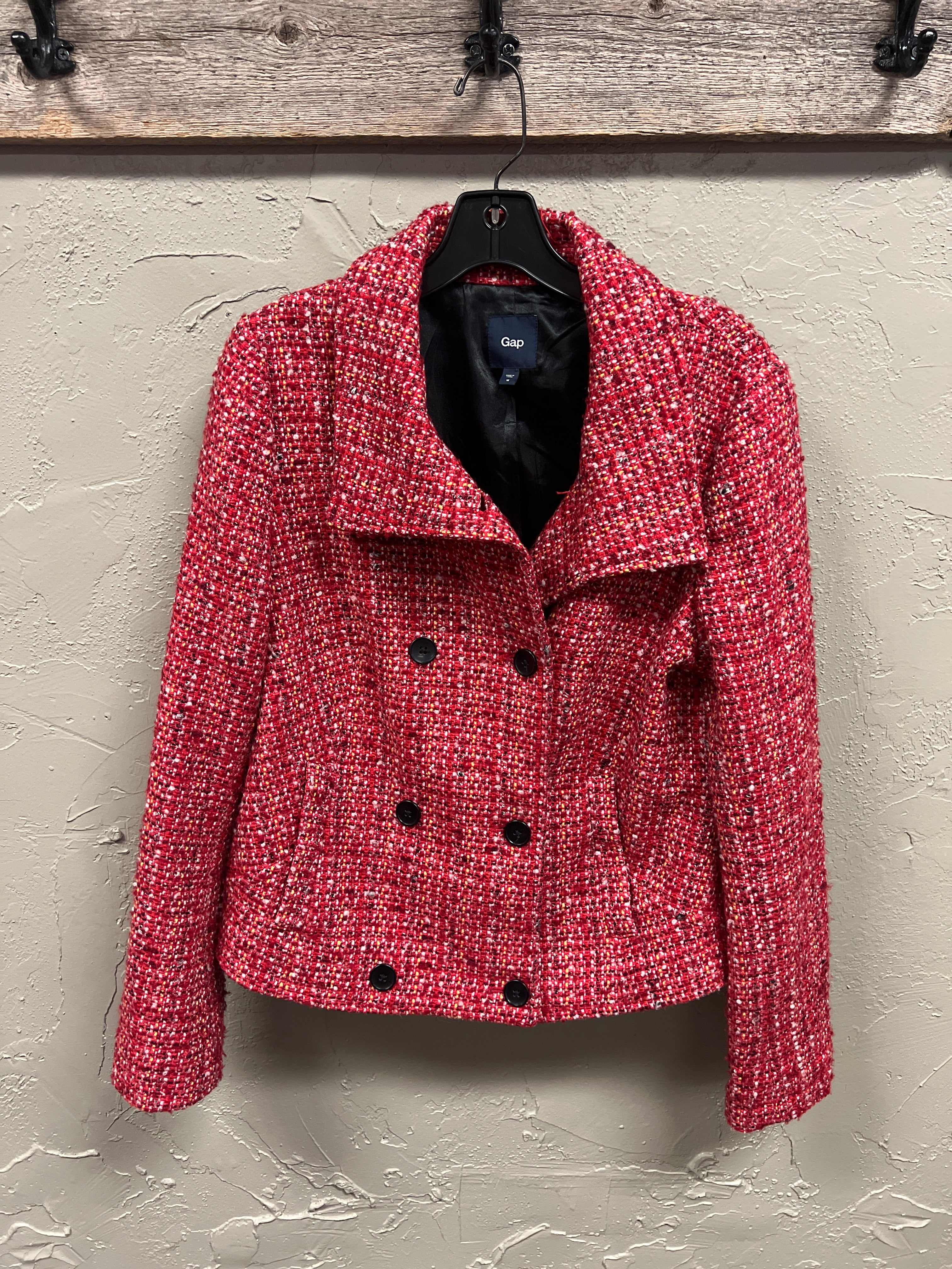 NWOT GAP DBL BREASTED TWEED JACKET
