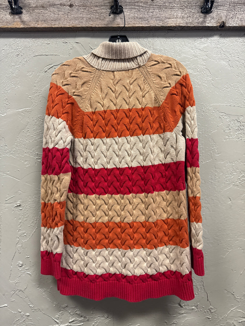 LANDS END COTTON DRIFTER SWEATER