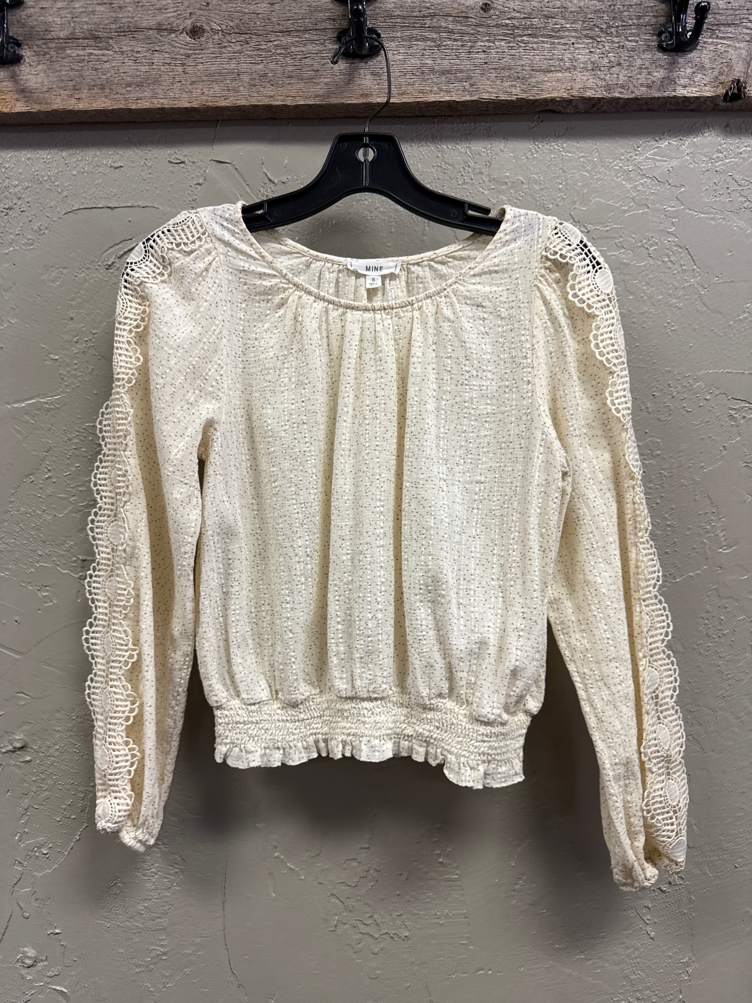 MINE PEASANT INSPIRED TOP
