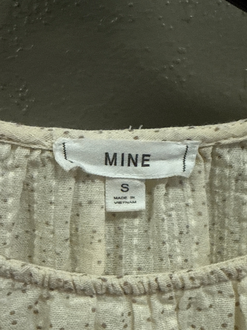 MINE PEASANT INSPIRED TOP