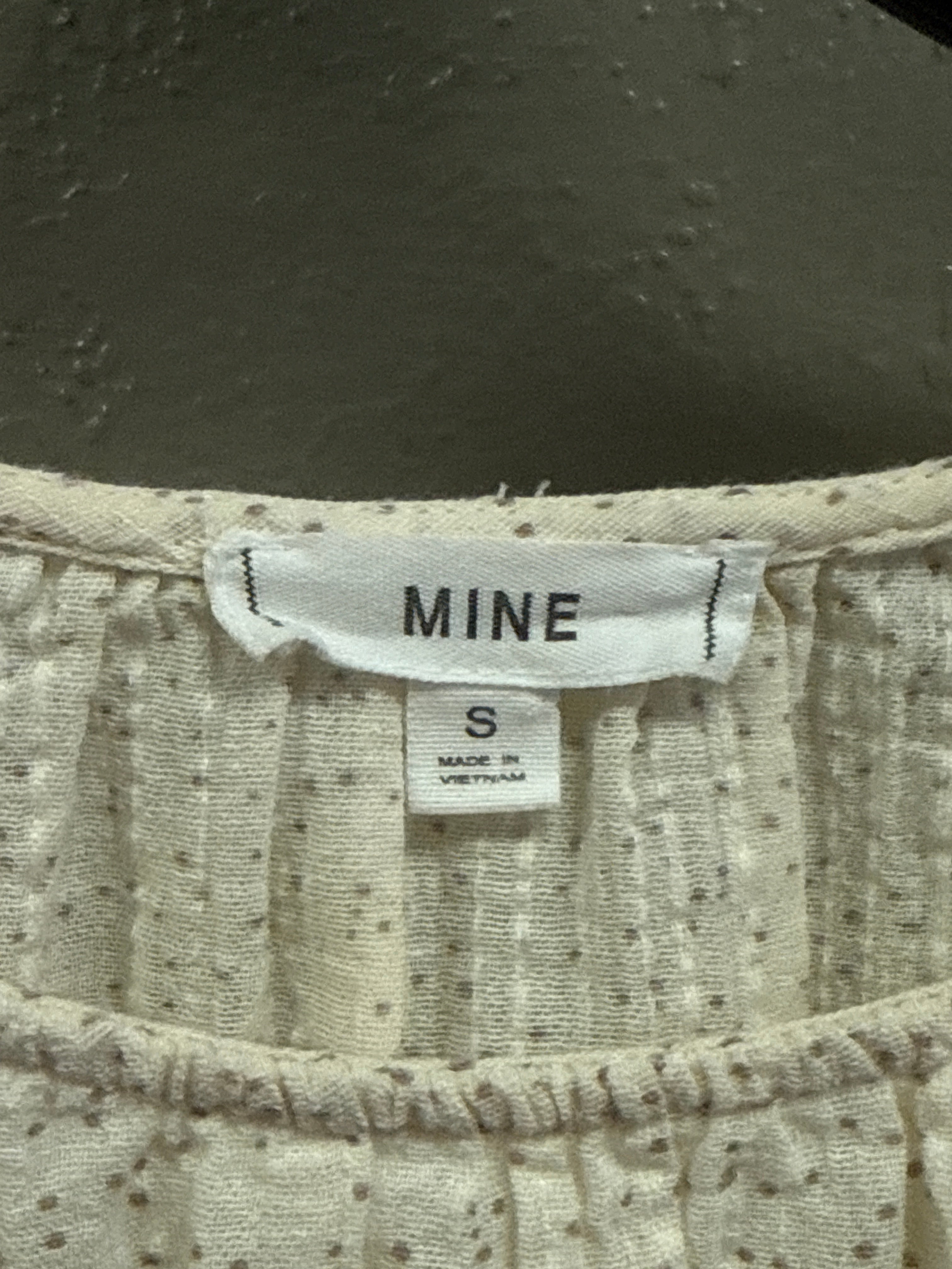 MINE PEASANT INSPIRED TOP