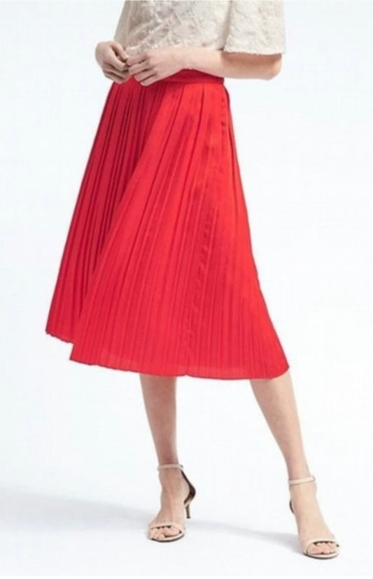 BANANA REPUBLIC PLEATED SKIRT (org$118)
