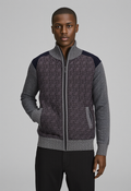 MSMSSE CASUAL FULL ZIP SWEATER