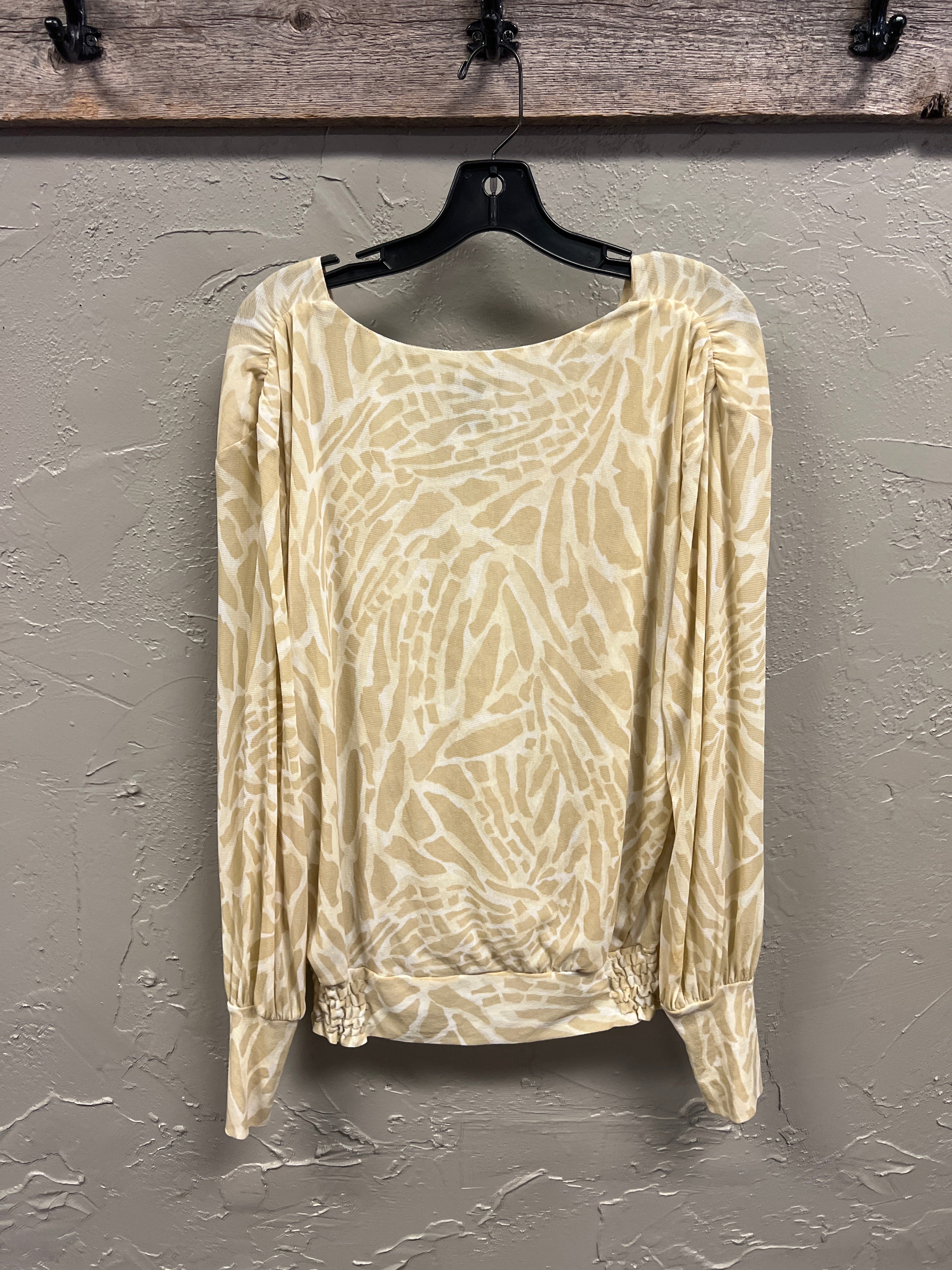 MARC BOUWER CINCHED WAIST NYLON TOP